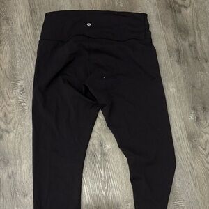 lululemon athletica cropped Black Leggings
